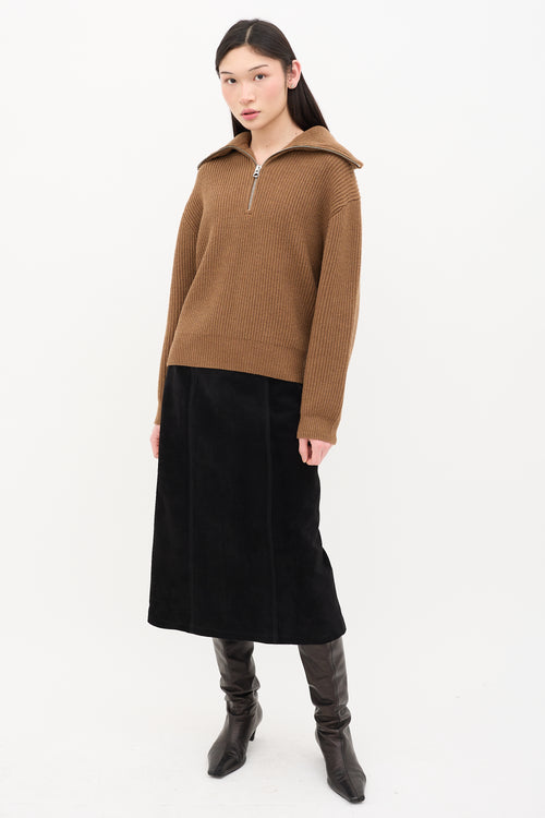 Acne Studios Quarter Zip Sailor Sweater