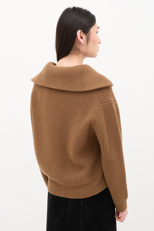 Acne Studios Quarter Zip Sailor Sweater