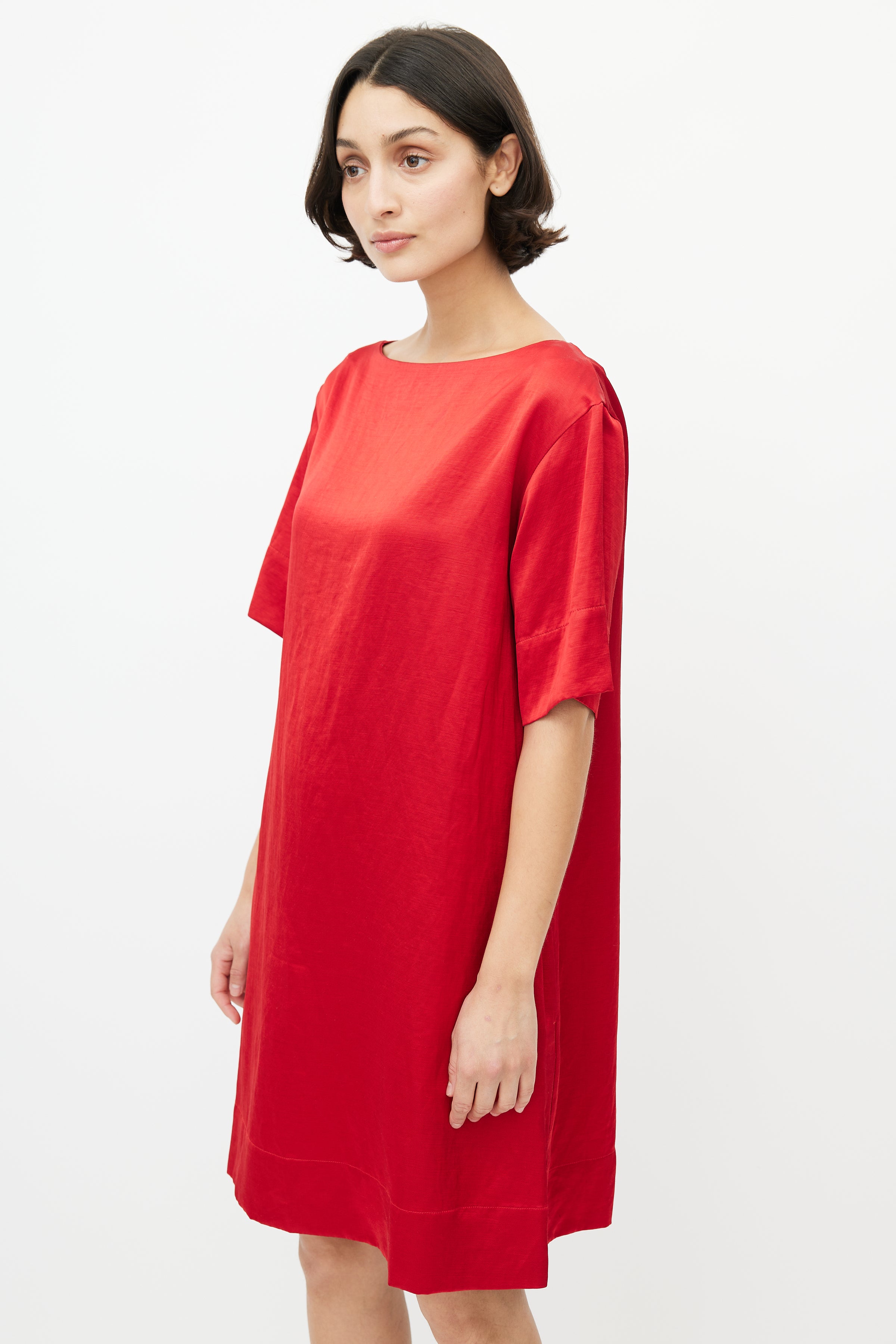 red satin shift dress Lulus | Wine Red Chiffon Sleeveless Mini Shift Dress | Womens | Large (Available in XXL, S, M, XL)