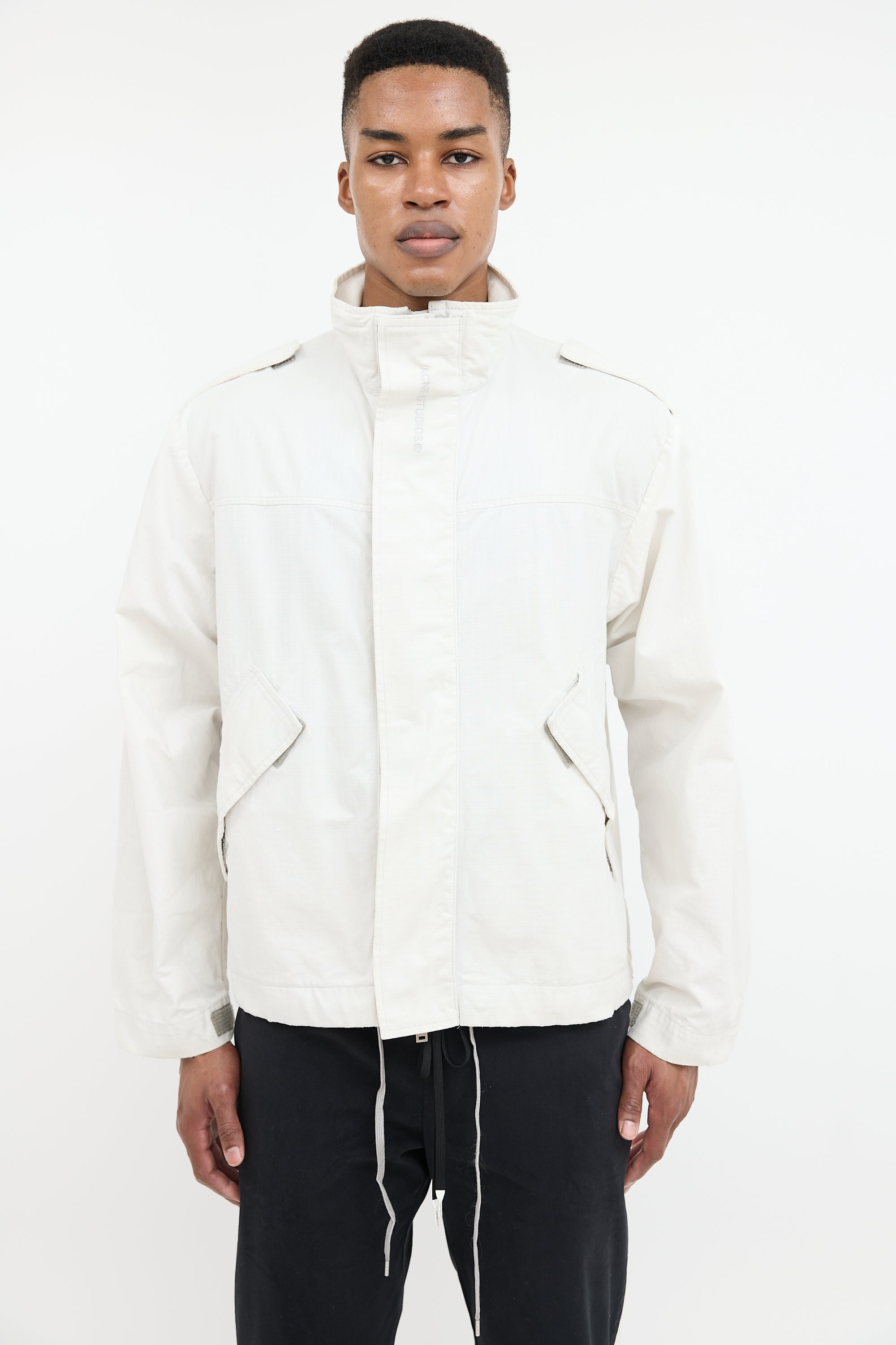 ACNE STUDIOS　JACKET Acne Studios // Ripstop Drawstring Jacket – VSP Consignment