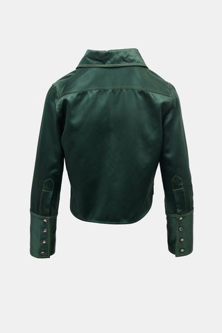 Acne Studios SS 2018 Cropped Shirt