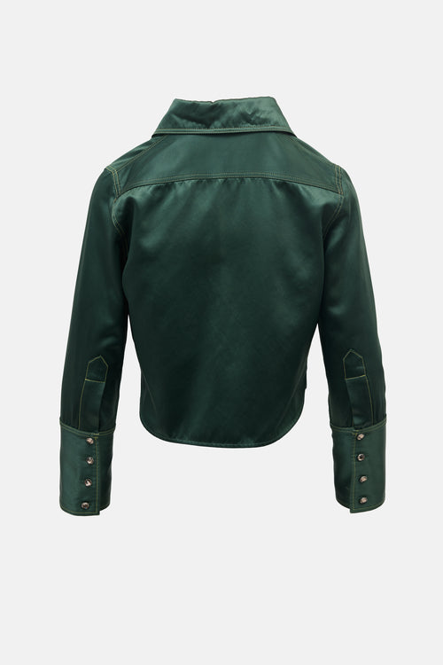 Acne Studios SS 2018 Cropped Shirt