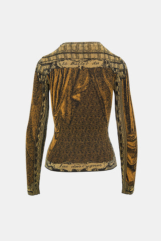 Acne Studios SS 2019 Patterned Top