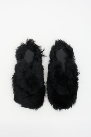 Acne Studios Shearling Sandal