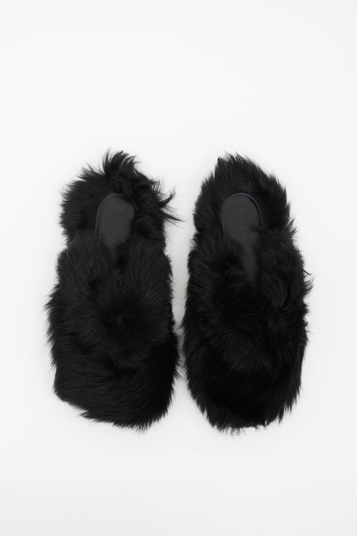 Acne Studios Shearling Sandal