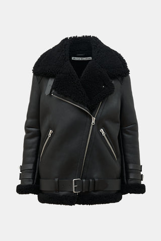 Acne Studios Shearling Velocite Jacket