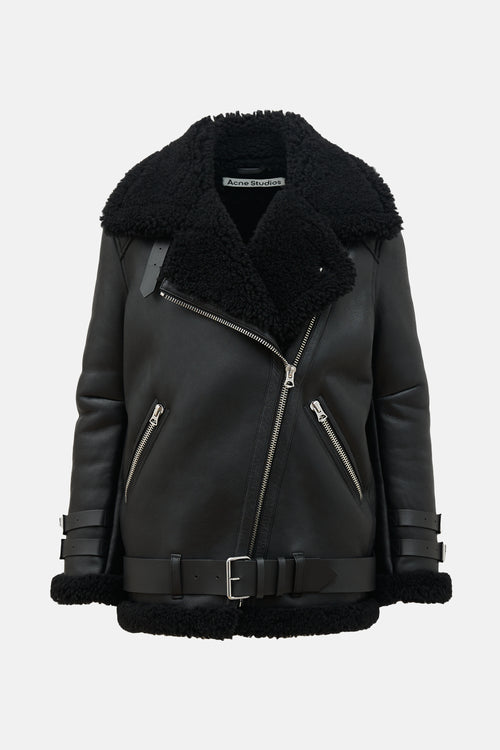 Acne Studios Shearling Velocite Jacket