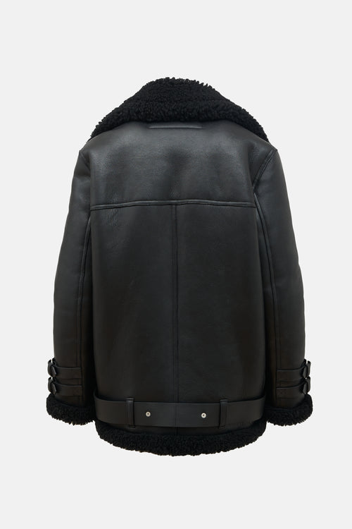Acne Studios Shearling Velocite Jacket