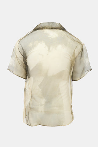 Acne Studios Spring 2020 Sheer Propaganda Shirt
