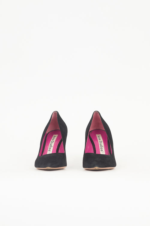 Acne Studios Suede Andrea Pump