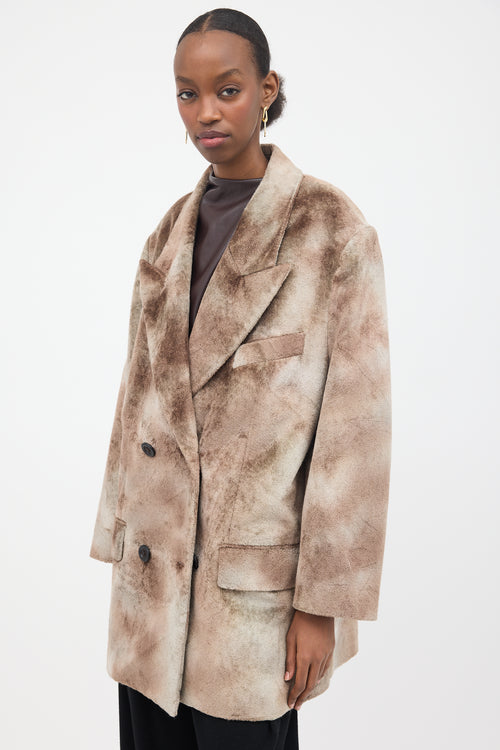 Acne Studios Velour Oversized Blazer