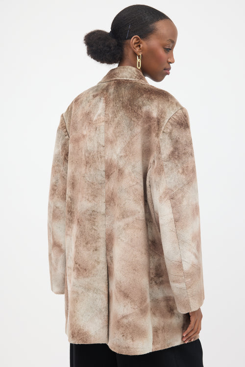 Acne Studios Velour Oversized Blazer