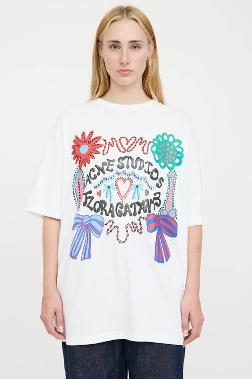 Acne Studios Enriko Flower T-Shirt