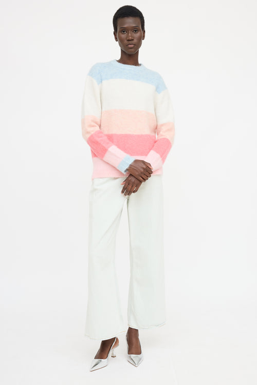 Acne Studios Mohair Striped Sweater
