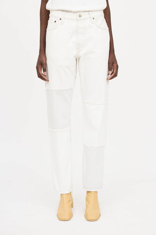 Acne Studios2001 Frayed Patchwork Jeans