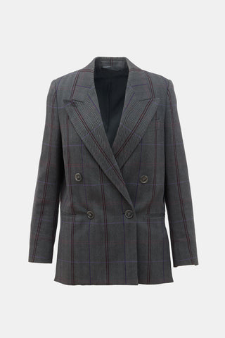Acne Studios Wool Double Breasted Blazer