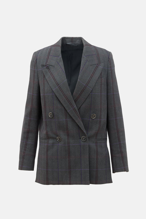 Acne Studios Wool Double Breasted Blazer