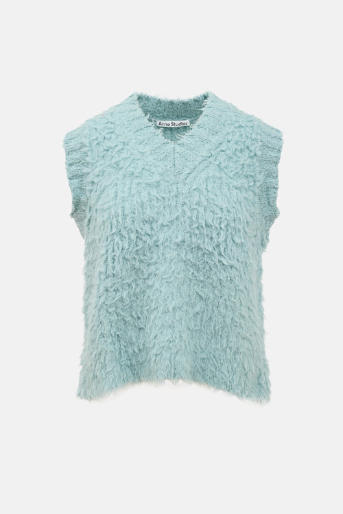 Acne Studios Wool Fuzzy Knit Vest