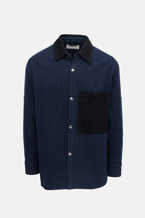 Acne Studios Wool Plaid Shirt