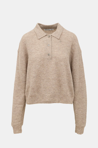 Acne Studios Wool Polo Sweater