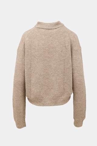 Acne Studios Wool Polo Sweater