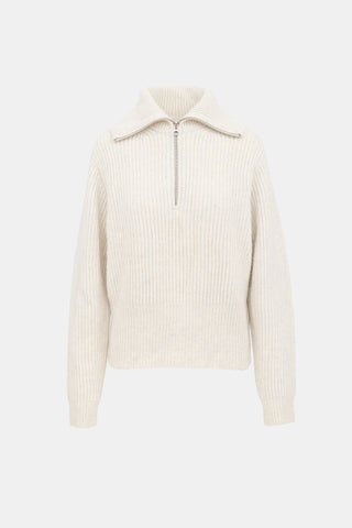 Acne Studios Wool Quarter Zip Sweater