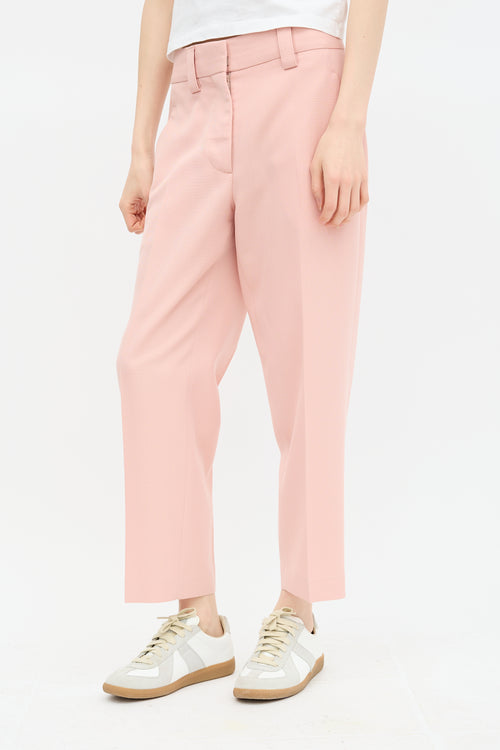 Acne Studios Wool Straight Leg Trouser