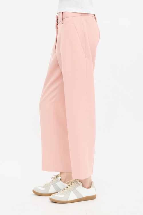 Acne Studios Wool Straight Leg Trouser