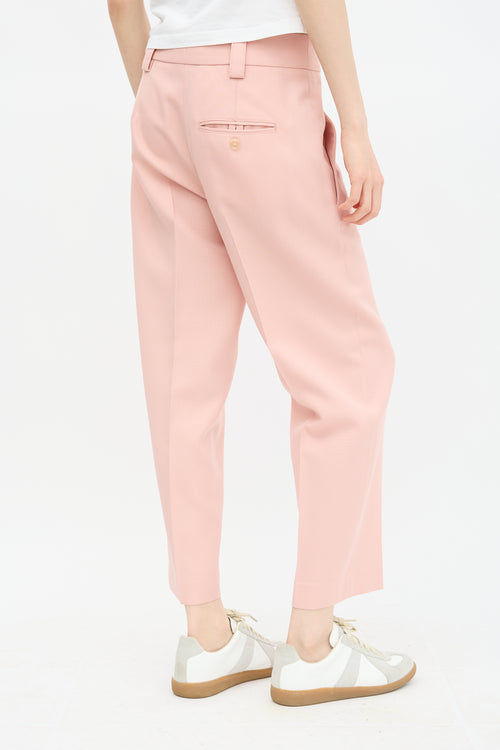 Acne Studios Wool Straight Leg Trouser