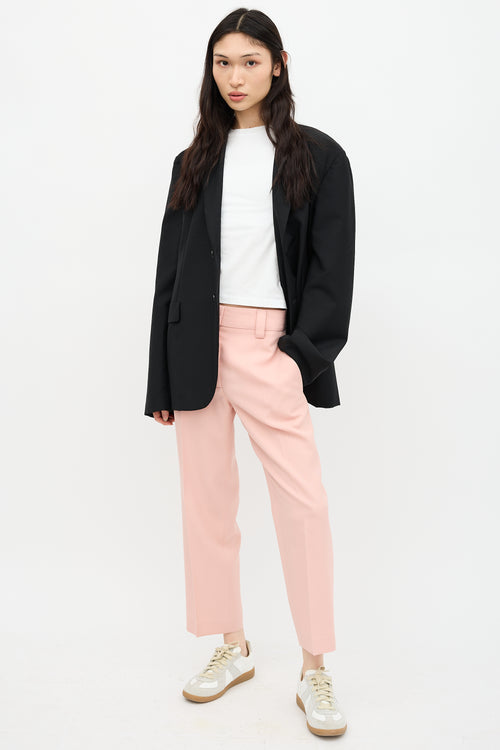 Acne Studios Wool Straight Leg Trouser