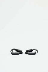 Acne Studios Leather Musubi Bow Sandal