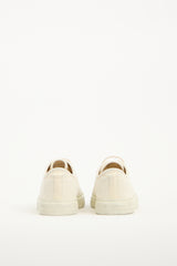 Acne Studios Cream Canvas Low Top Sneaker