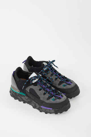 Acne Studios Black & Multi Berton Sneaker