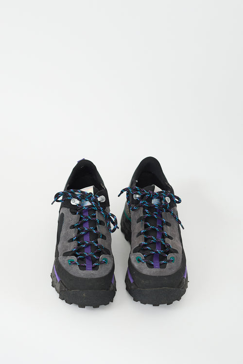 Acne Studios Black & Multi Berton Sneaker