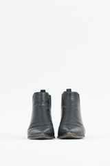 Acne Studios Black Leather Jensen Chelsea Boot