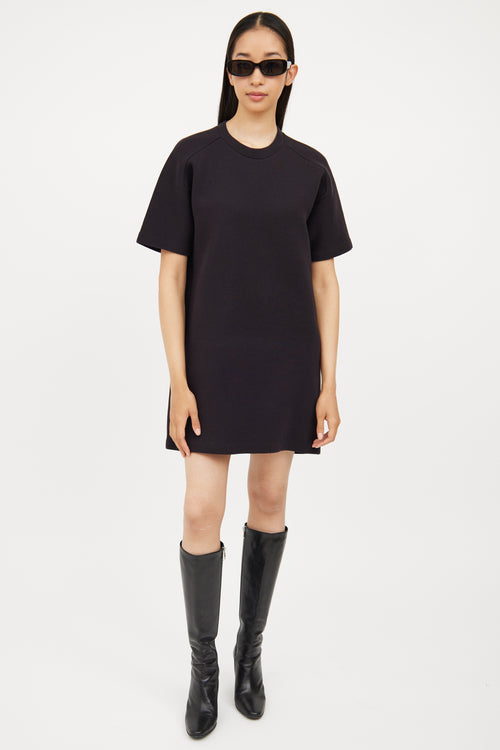 Acne Studios Black Short Sleeve Dress