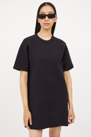 Acne Studios Black Short Sleeve Dress