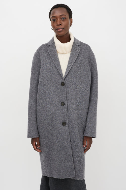 Acne Studios Brushed Three Button Coat