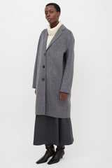 Acne Studios Brushed Three Button Coat
