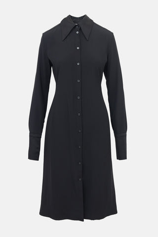 Acne Studios Crepe Shirt Dress