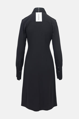 Acne Studios Crepe Shirt Dress
