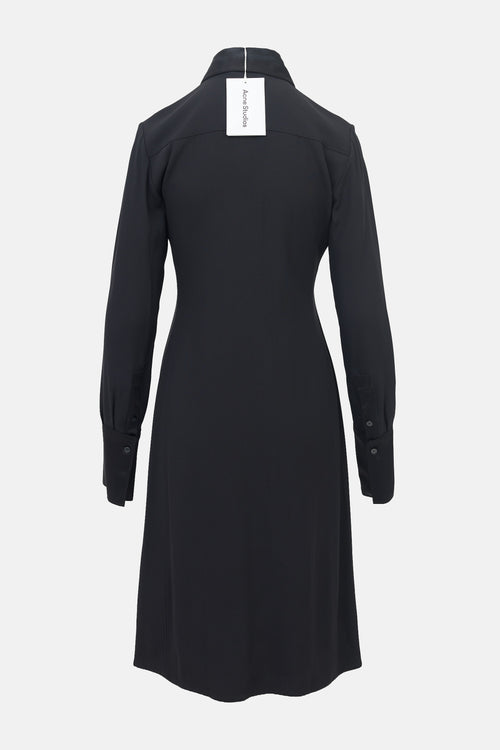 Acne Studios Crepe Shirt Dress