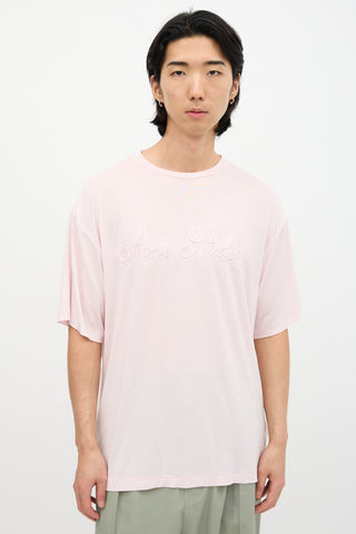 Acne Studios Cursive Logo T-Shirt