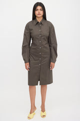 Acne Studios Cutout Shirt Dress