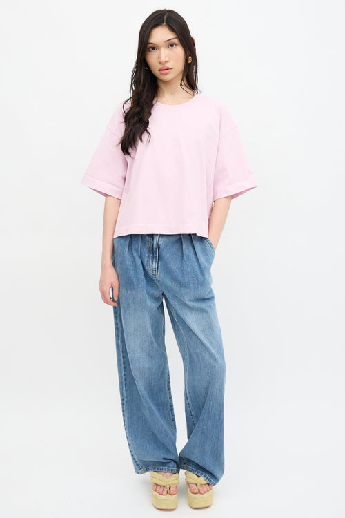 Acne Studios Cylea Emboss Logo T-Shirt