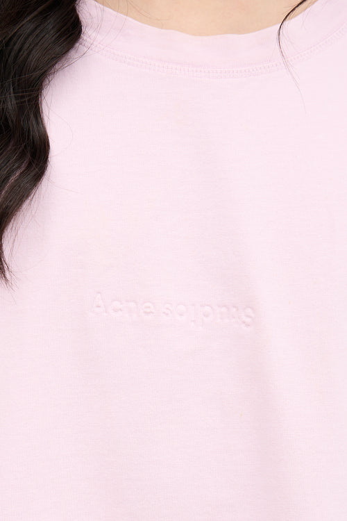 Acne Studios Cylea Emboss Logo T-Shirt