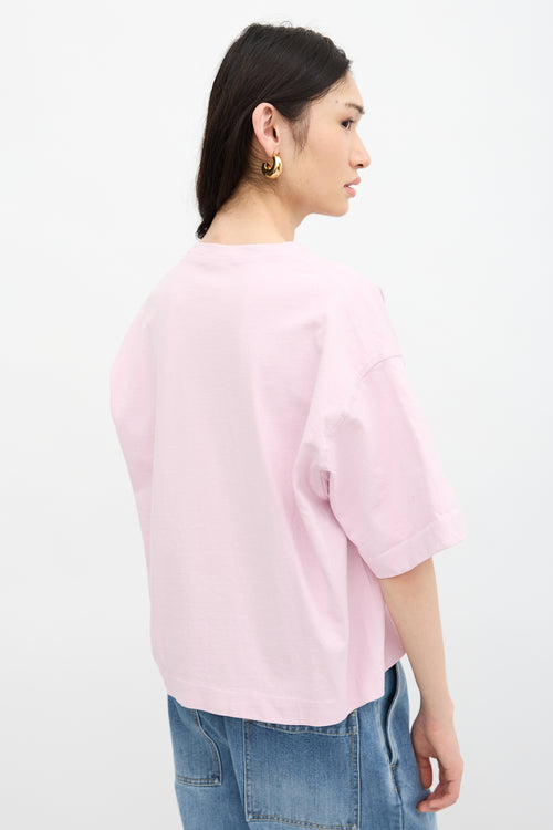 Acne Studios Cylea Emboss Logo T-Shirt