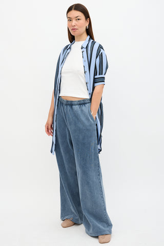 Acne Studios Faded Wide Leg Sweatpant