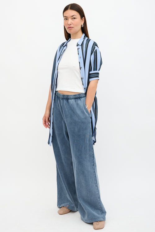 Acne Studios Faded Wide Leg Sweatpant