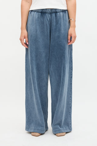 Acne Studios Faded Wide Leg Sweatpant